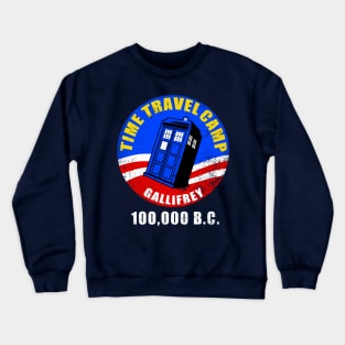 Time Travel Camp Crewneck Sweatshirt